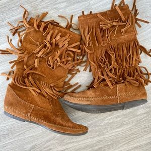 3 Layer Fringe Boot
